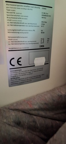 Cosmo warmwasserspeicher 300l - cosmo,