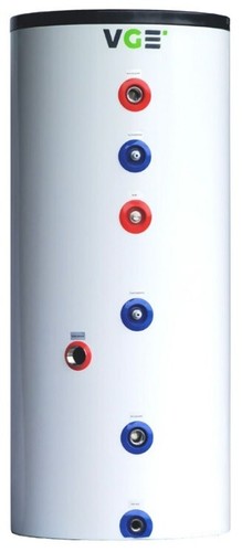 Edelstahl-Warmwasserspeicher